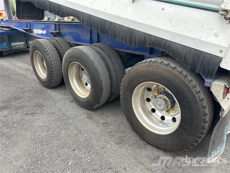  Sloanebuilt 9.9 m 5/Axle Dog End Dump Trailer Tipphengere