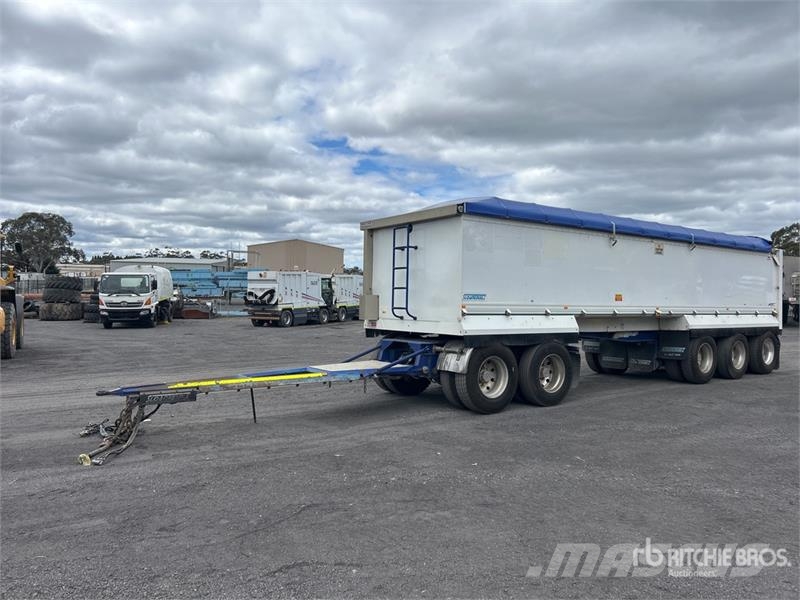 Sloanebuilt 9.9 m 5/Axle Dog End Dump Trailer Tipphengere