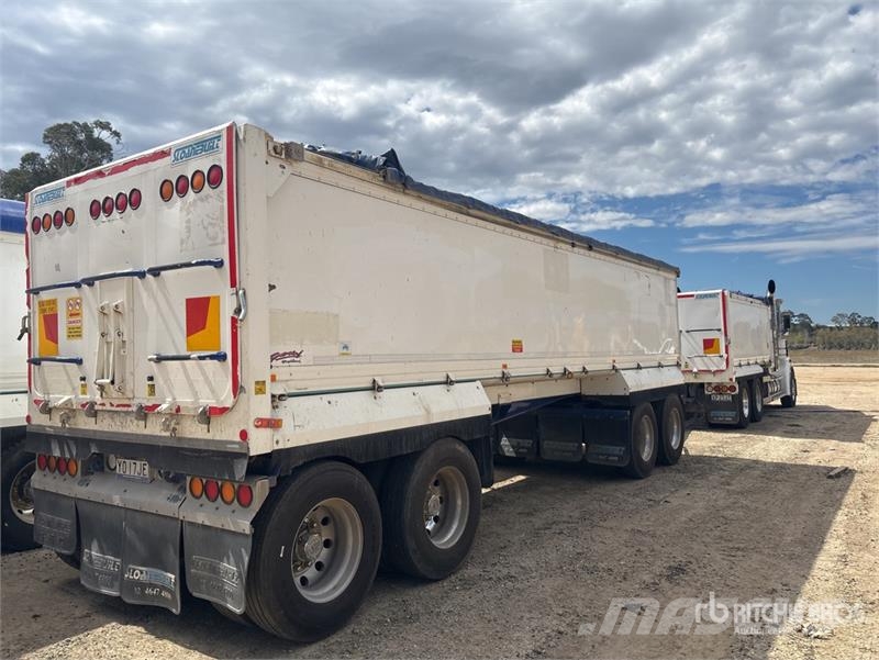 Sloanebuilt Quad Dog 8.1 m End Dump Trailer Самоскиди