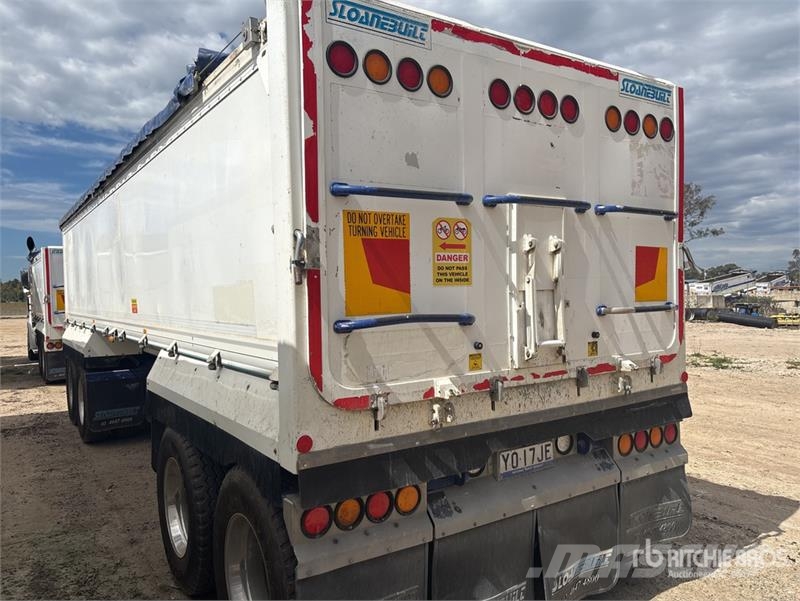 Sloanebuilt Quad Dog 8.1 m End Dump Trailer Самоскиди