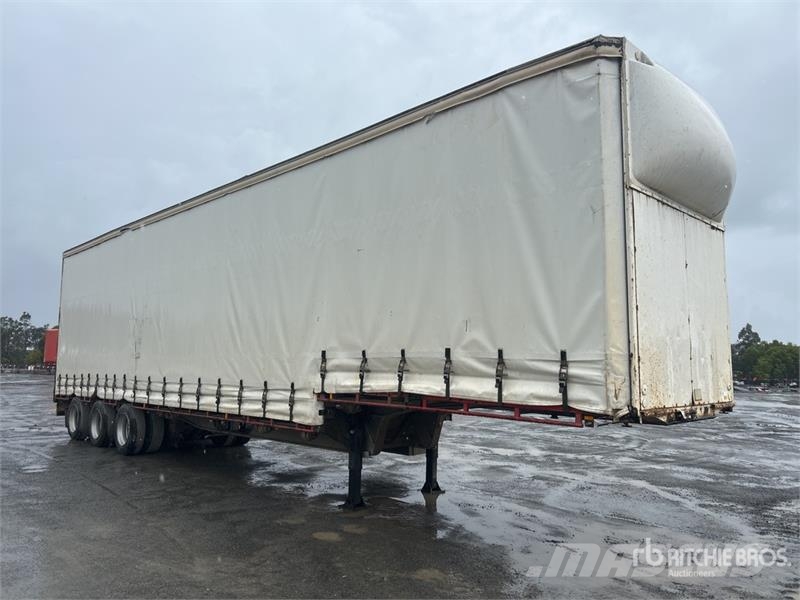 SOUTHERN CROSS 13.4 m Tri/A Step Deck Curtain Side Trailer مقطورات بغطاء جانبي