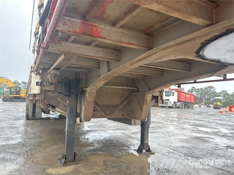 SOUTHERN CROSS 13.4 m Tri/A Step Deck Curtain Side Trailer مقطورات بغطاء جانبي