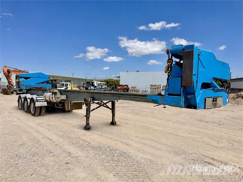 Steelbro 13.6 m Tri/A Side Loading Container Trailer Container trailers