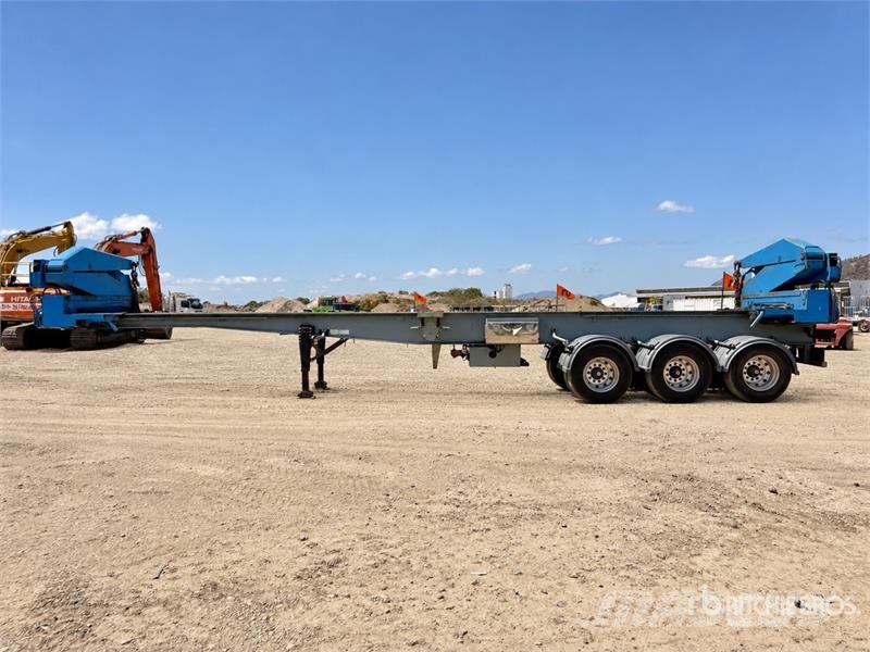 Steelbro 13.6 m Tri/A Side Loading Container Trailer Container trailers
