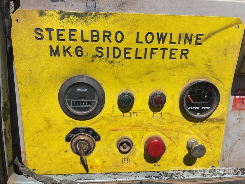 Steelbro 13.6 m Tri/A Side Loading Container Trailer Container trailers