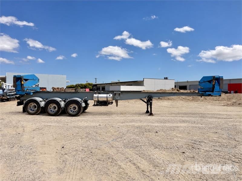 Steelbro 13.6 m Tri/A Side Loading Container Trailer Container trailers