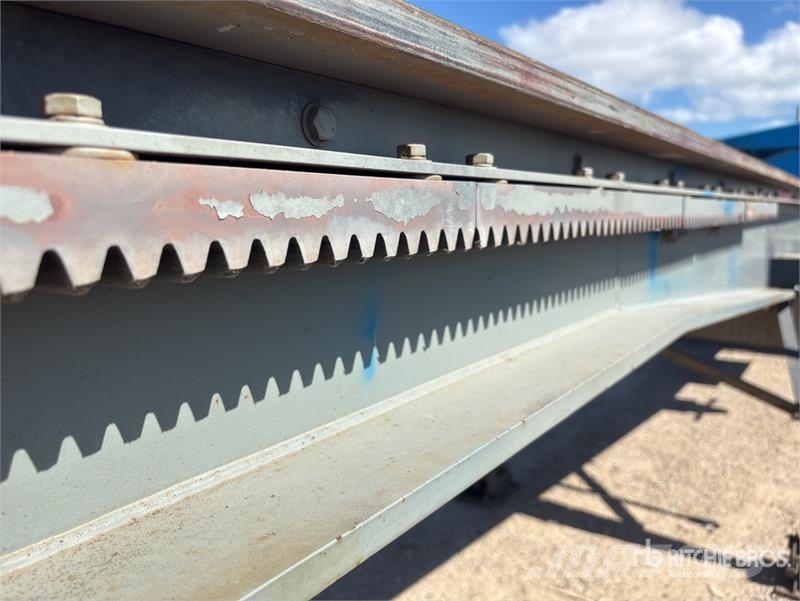Steelbro 13.6 m Tri/A Side Loading Container Trailer Container trailers