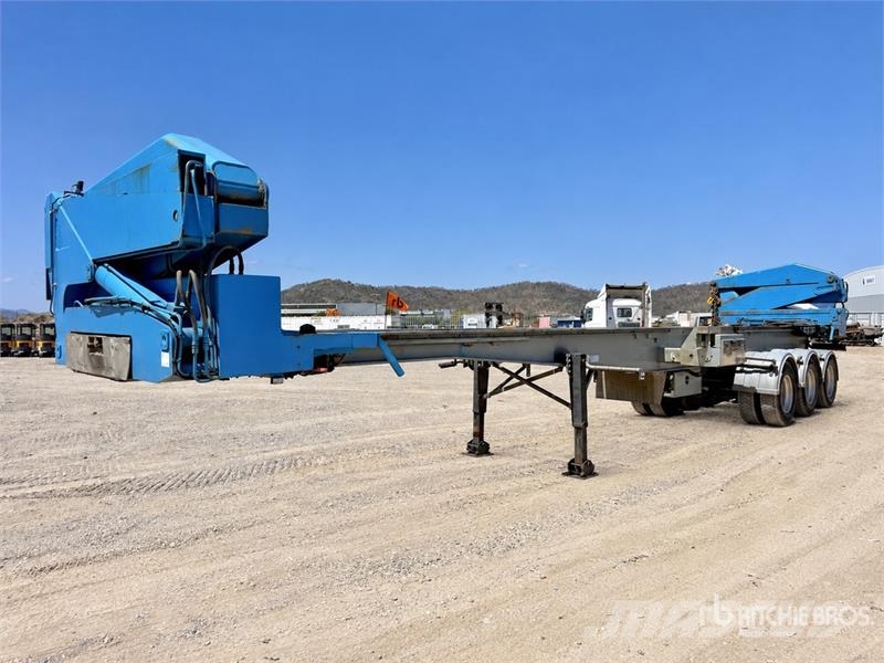 Steelbro 13.6 m Tri/A Side Loading Container Trailer Container trailers