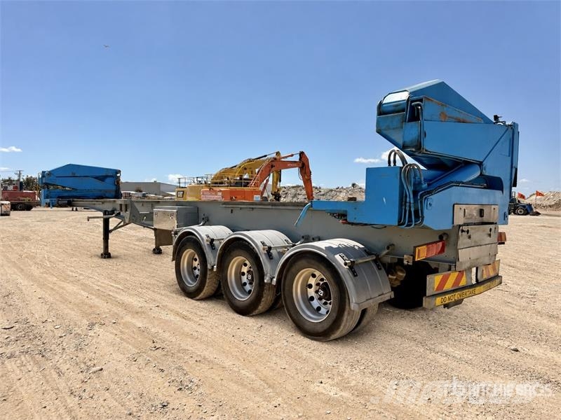 Steelbro 13.6 m Tri/A Side Loading Container Trailer Container trailers