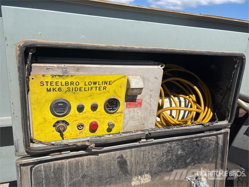 Steelbro 13.6 m Tri/A Side Loading Container Trailer Container trailers