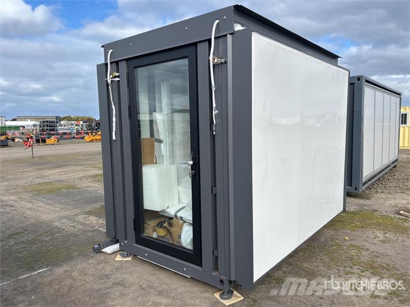 Suihe 0209-J01 20 ft x 10 ft Skid-Mounted Expandable Mob Construcción - Otros