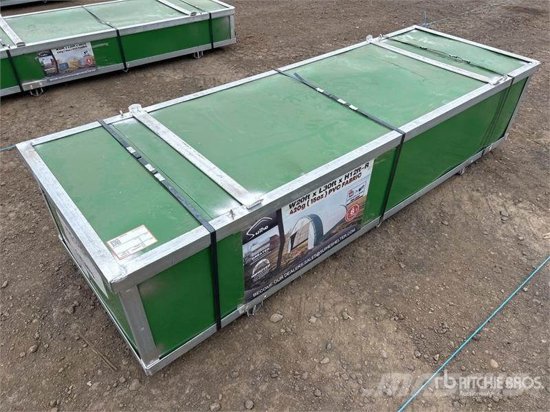 Suihe 203012R-420gPVC 20 ft x 30 ft x 12 ft Storage Buil Hangar