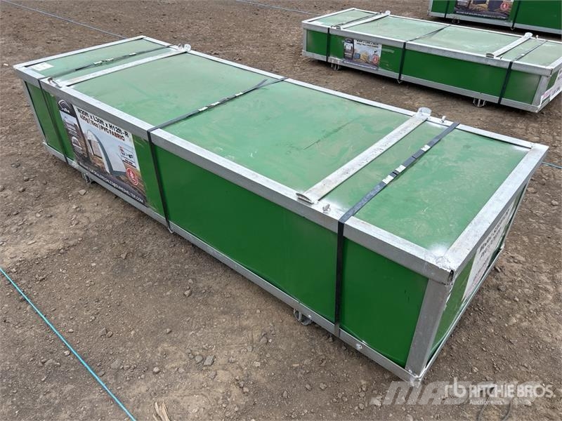 Suihe 203012R-420gPVC 20 ft x 30 ft x 12 ft Storage Buil Stålrammer