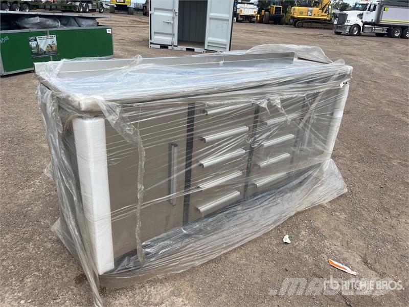 Suihe 7FT-10D-2-01B 2250 mm 10-Drawer Workbench (Unused) Other components