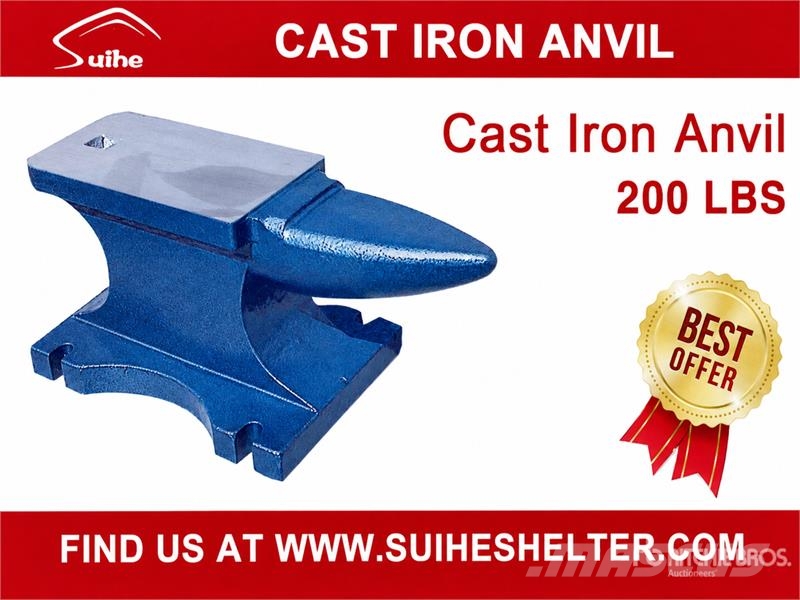 Suihe A200 200 lb Cast Iron Anvil (Unused) Inne akcesoria