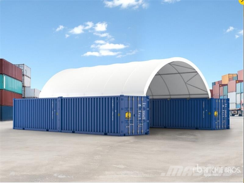Suihe C2040-420gPVC 20 ft x 40 ft Storage Canopy (Unused Otros
