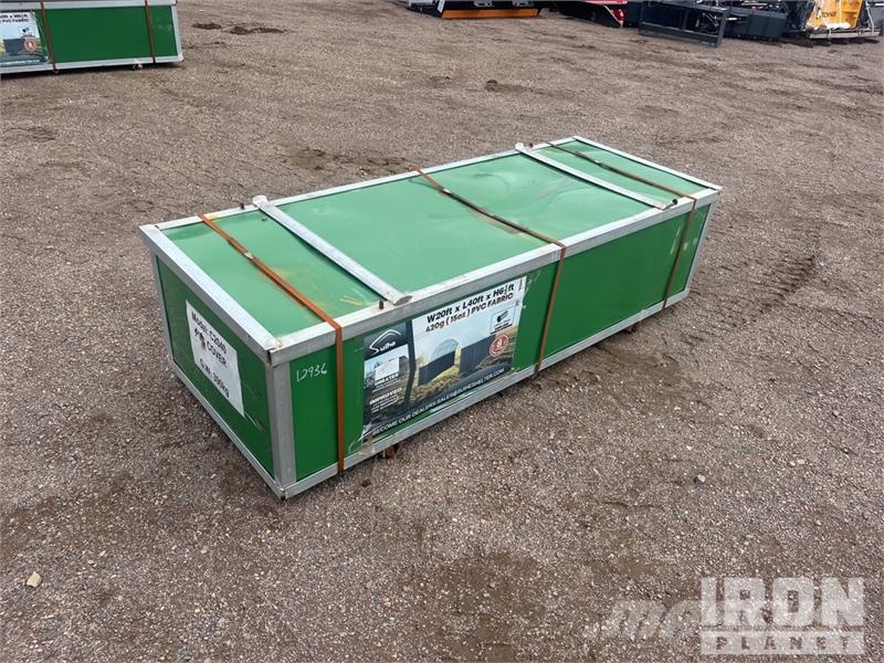 Suihe C2040-420gPVC 20 ft x 40 ft Container Shelter (Unu معدات البناء - غير ذلك