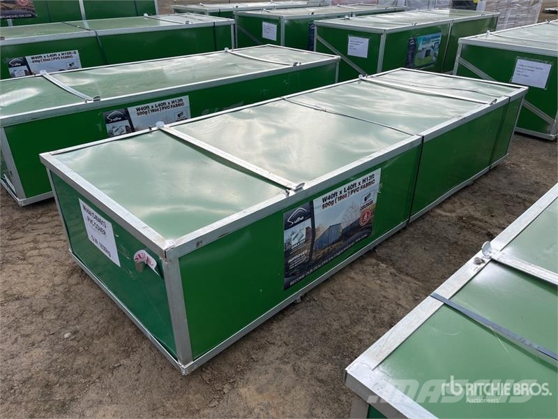 Suihe C404013-500gPVC 40 ft x 40 ft x 13 ft Storage Cano Construcción - Otros