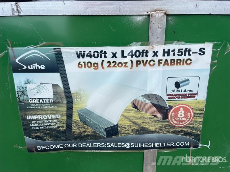 Suihe C404015S 40 ft x 40 ft Container Shelter Sonstige Baumaschinen