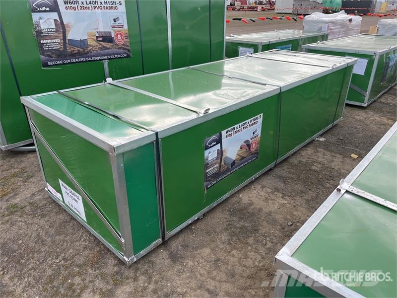 Suihe C404015S-610gPVC 40 ft x 40 ft x 15 ft Storage Can Construcción - Otros