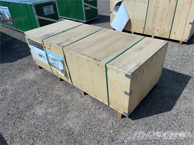 Suihe GS2322 23 ft x 22 ft Double Garage Metal (Unused) Сгради от стоманена конструкция