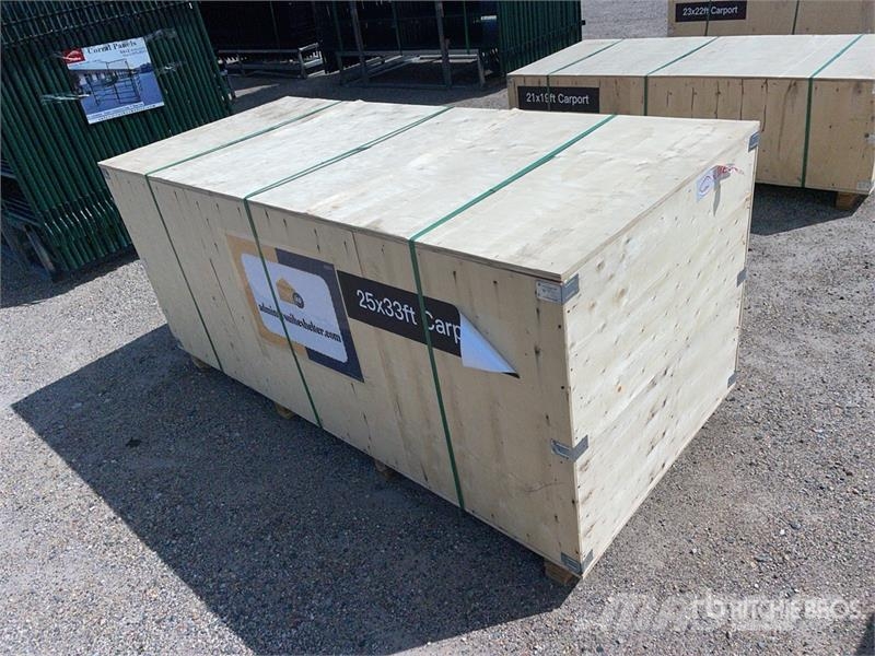 Suihe GS2533 Double Garage Metal (Unused) Plieno karkaso pastatai