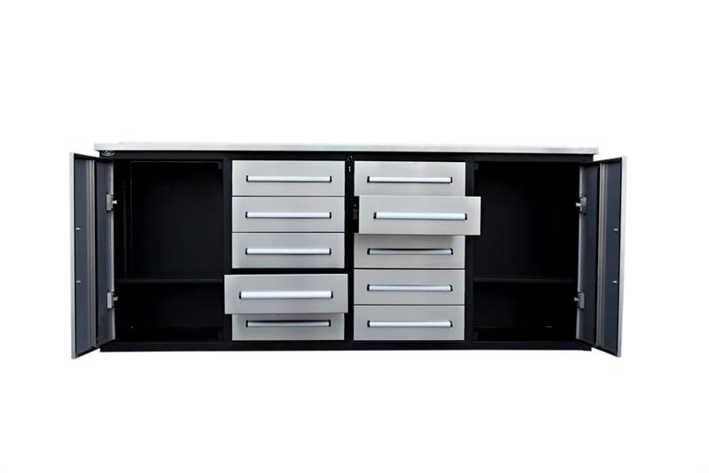Suihe NWB-10DS-2-7 7 ft 10-Drawer Workbench (Unused) Inne akcesoria