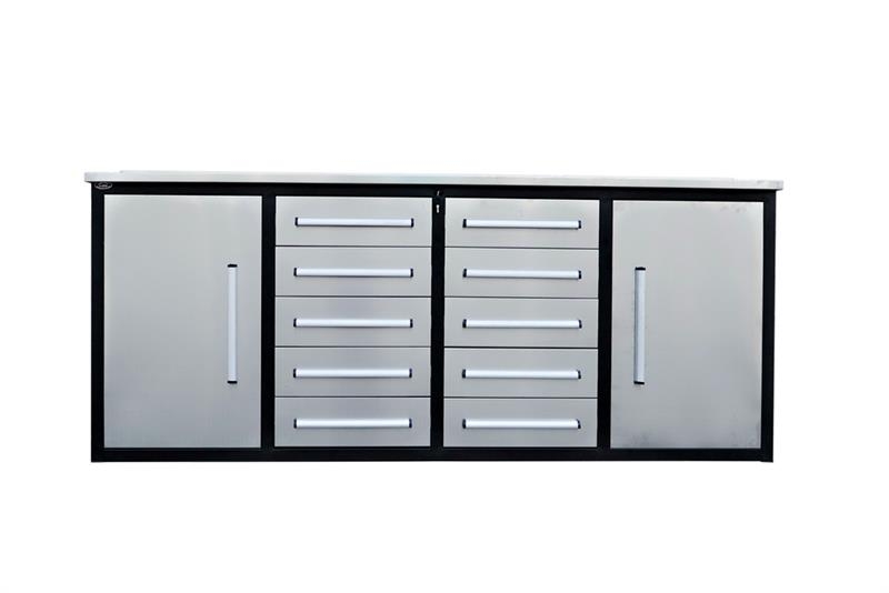Suihe NWB-10DS-2-7 7 ft 10-Drawer Workbench (Unused) Inne akcesoria