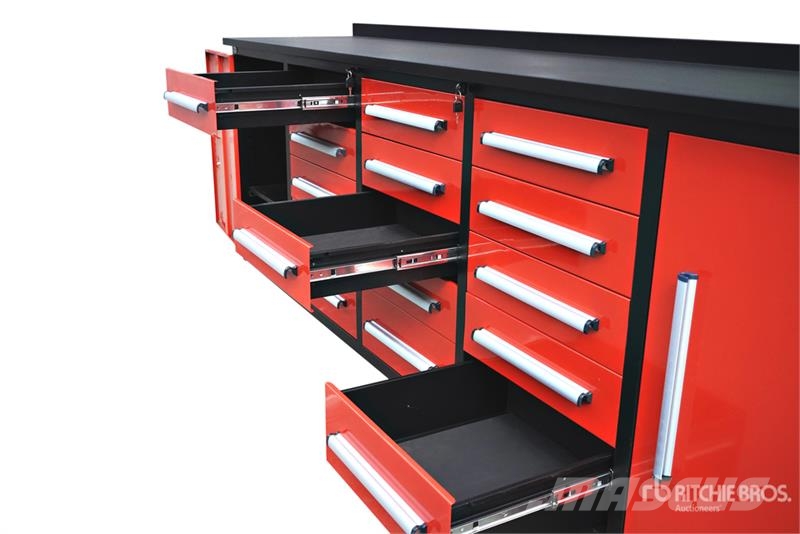 Suihe NWB-15DR-2 -10 10 ft 15-Drawer Workbench (Unused) Inne akcesoria