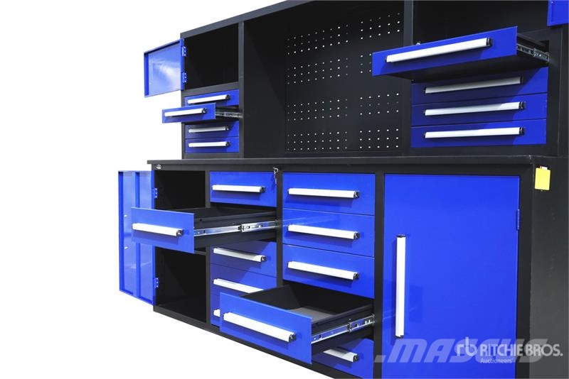 Suihe NWB-H18DB-7 7 ft 18-Drawer Workbench (Unused) Inne akcesoria