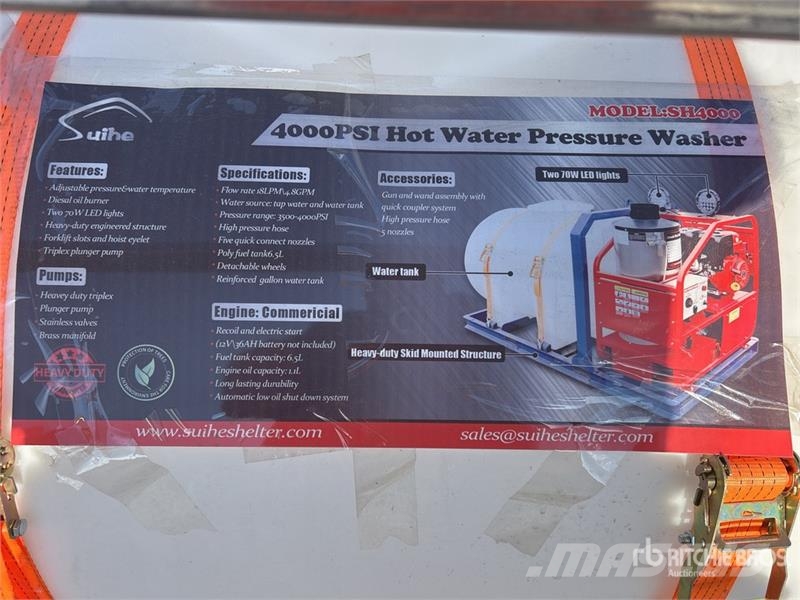 Suihe PW Skid-Mounted Pressure Washer (Unused) Kergsurvepesurid