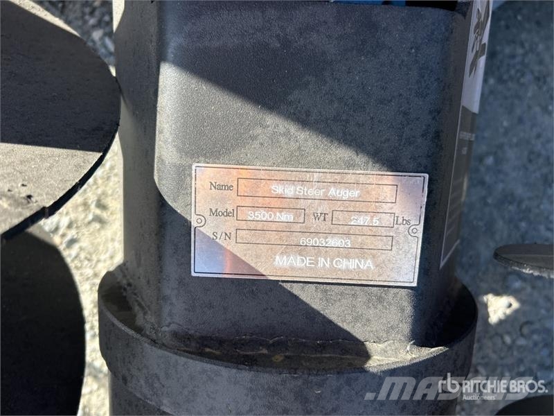 Suihe SSA Skid Steer Auger (Unused) مثاقيب