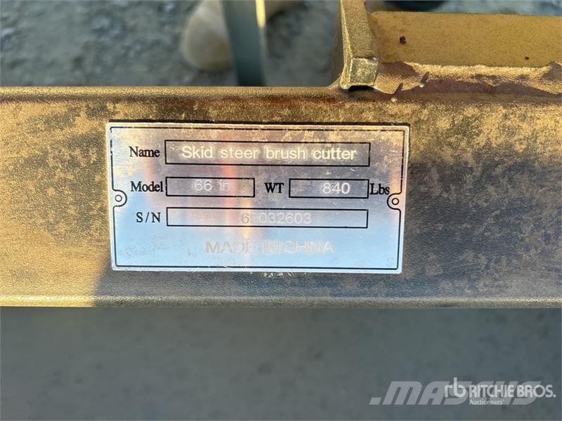 Suihe SSBC 66 in Skid Steer Brush Cutter (Unused) Sekačky namontované a tažené