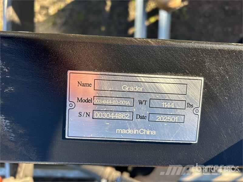 Suihe SSG 96 in Skid Steer Grader (Unused) Other components