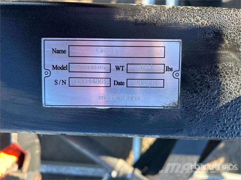 Suihe SSG 96 in Skid Steer Grader (Unused) Other components