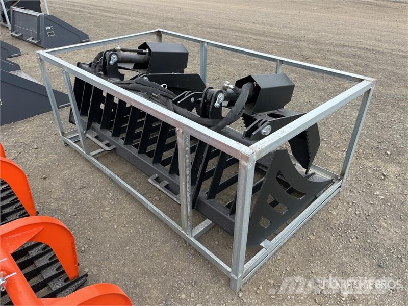 Suihe SSRGB-72 72 in Skeleton Skid Steer Grapple Bucket Kourat