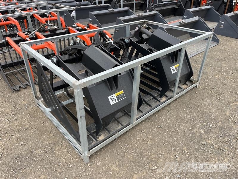 Suihe SSRGB-72 72 in Skeleton Skid Steer Grapple Bucket Kourat