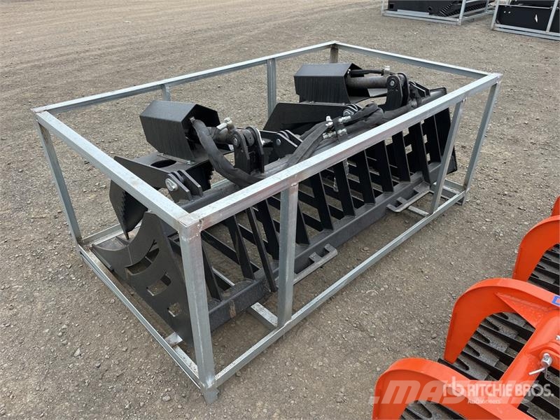 Suihe SSRGB-72 72 in Skeleton Skid Steer Grapple Bucket Kourat