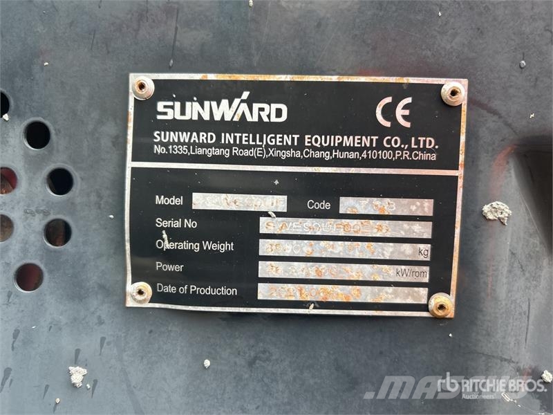 Sunward SWE90UF Tracked Excavator Pásová rýpadla