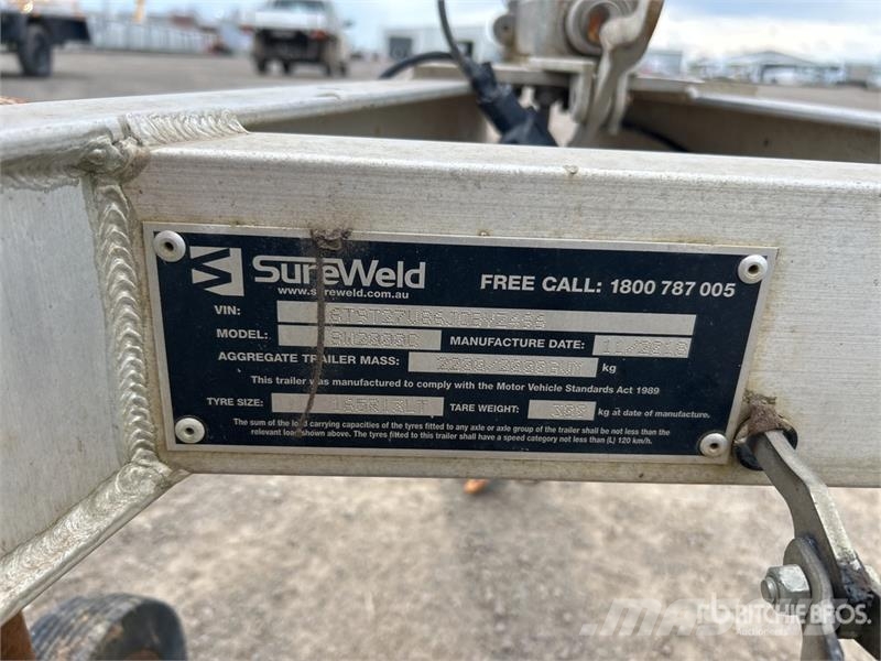 Sureweld Equipment Trailer Járműszállító pótkocsik