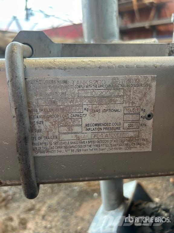Tanks2Go T/A Fuel Trailer Tsisternhaagised