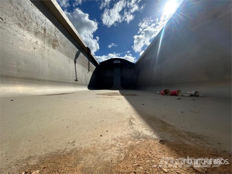  Tefco 6 m Super Dog End Dump Trailer Ανατρεπόμενες ρυμούλκες