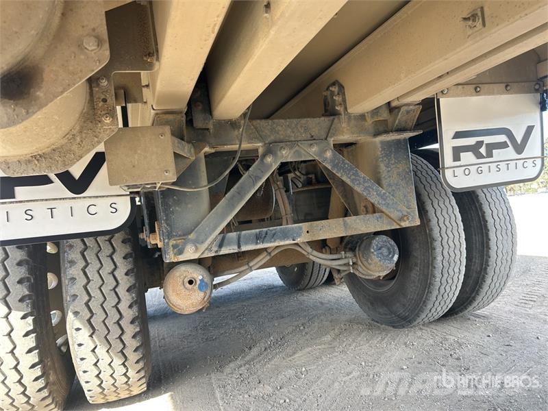 Tefco 6 m Super Dog End Dump Trailer Ανατρεπόμενες ρυμούλκες