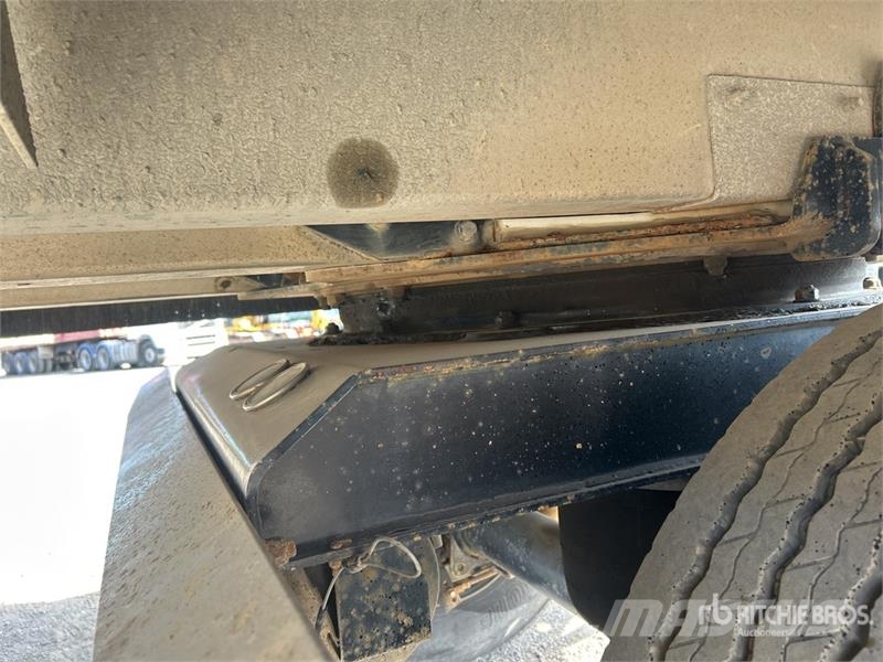  Tefco 6 m Super Dog End Dump Trailer Ανατρεπόμενες ρυμούλκες