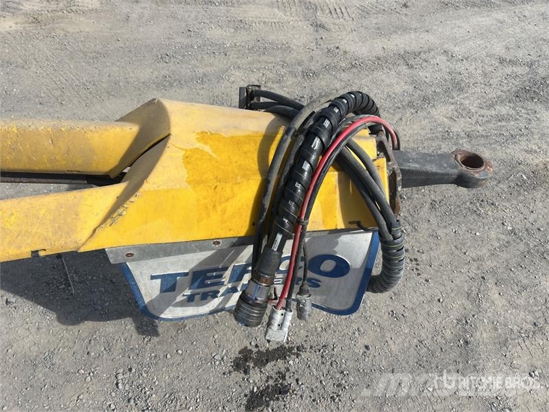  Tefco 6 m Super Dog End Dump Trailer Ανατρεπόμενες ρυμούλκες