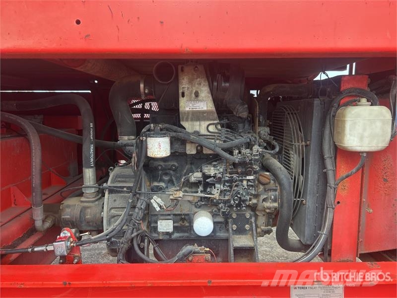 Terex 760T Tracked Trommel Screen Cilindriniai rotaciniai sietai
