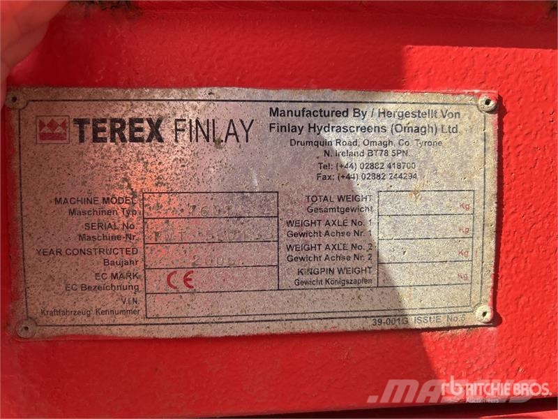 Terex 760T Trommel Screen Tromler