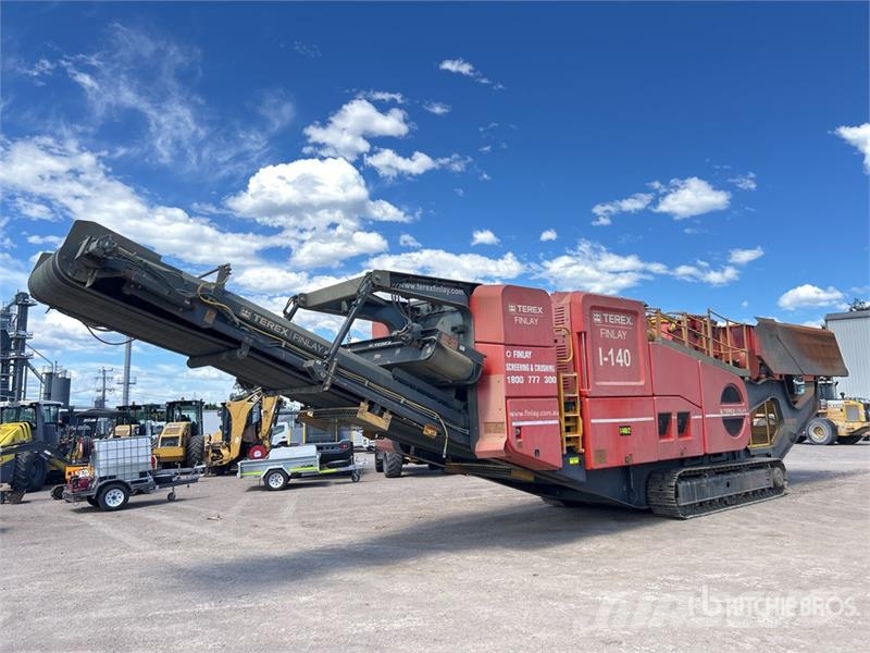 Terex Finlay I-140 Impact Crusher Moottorit ja vaihteistot