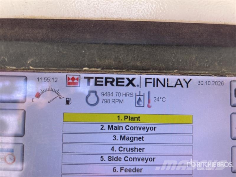 Terex Finlay I-140 Impact Crusher Motoren und Getriebe