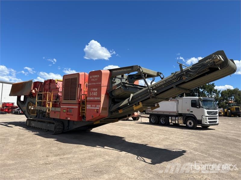 Terex Finlay I-140 Impact Crusher Moottorit ja vaihteistot